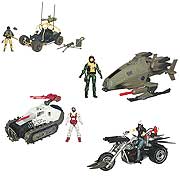 G.I. Joe Pursuit of Cobra Vehicles Waves 1 and 2 Set